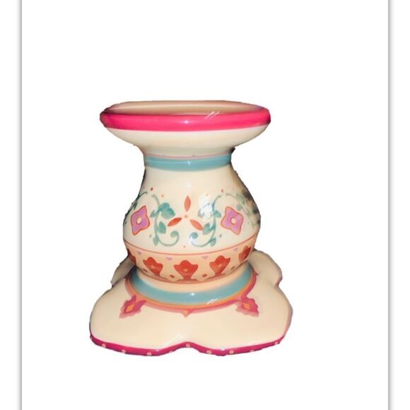 NIB Partylite Bohemian Spice Pilar/taper holder - Picture 9 of 9